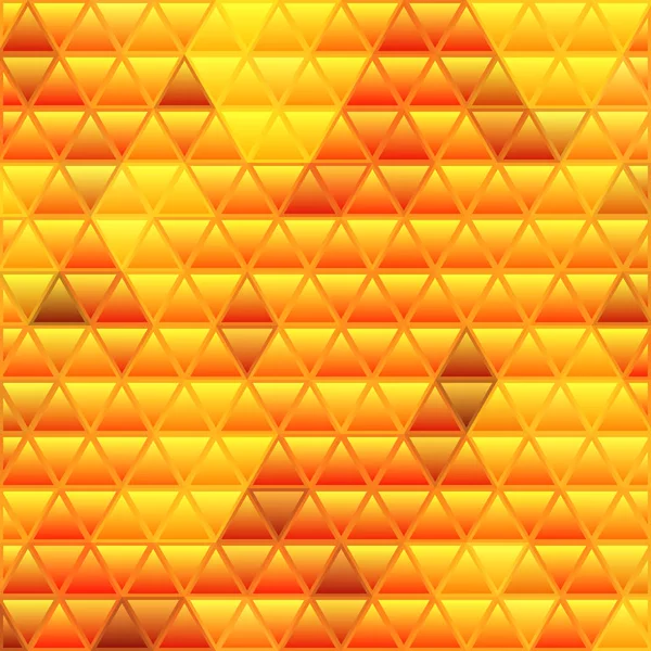 抽象的なベクトルステンドグラス三角形のモザイクの背景 — ストックベクタ