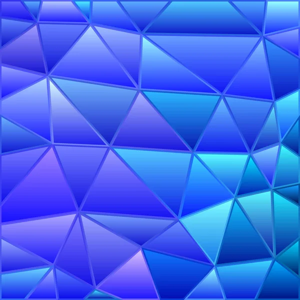 Vector abstracto vidrieras triángulo mosaico fondo — Archivo Imágenes Vectoriales