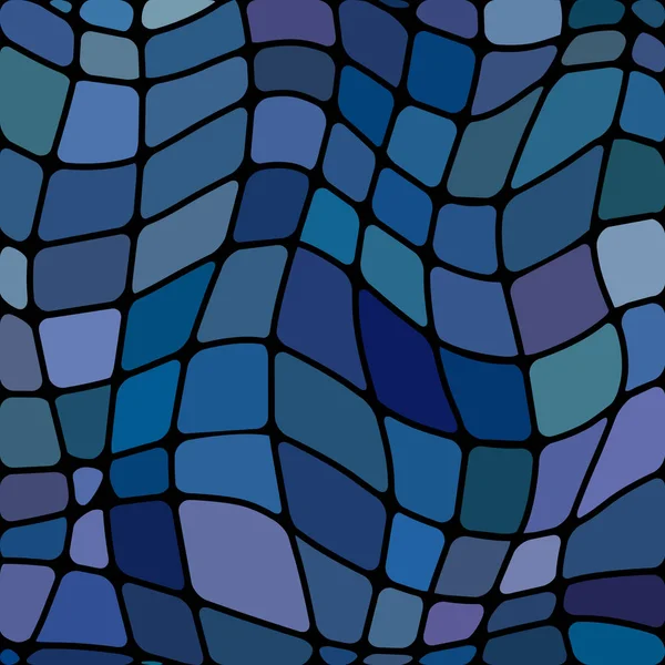 Vector abstracto manchado de vidrio mosaico de fondo — Archivo Imágenes Vectoriales