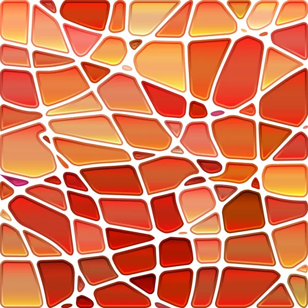 Abstracte vector glas-in-lood mozaïek achtergrond — Stockvector