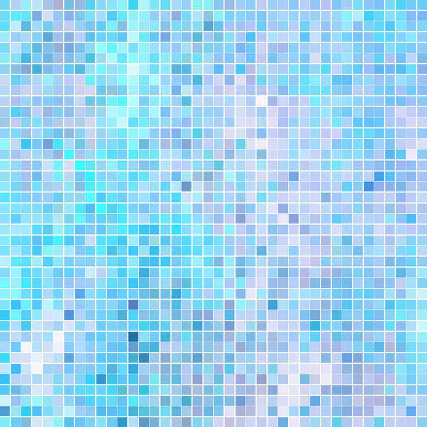 abstract vector square pixel mosaic background