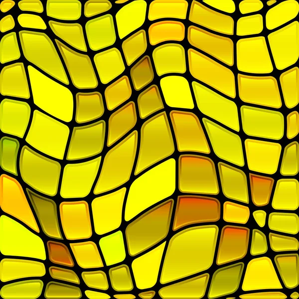 Vetor abstrato fundo mosaico de vidro manchado — Vetor de Stock