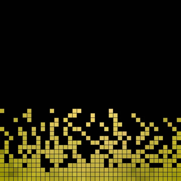 Vector abstracto pixel cuadrado mosaico fondo — Vector de stock