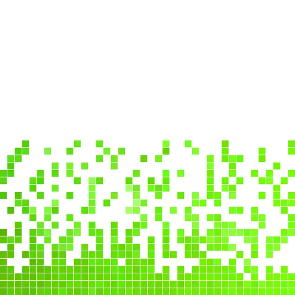 Abstrato vetor quadrado pixel mosaico fundo —  Vetores de Stock