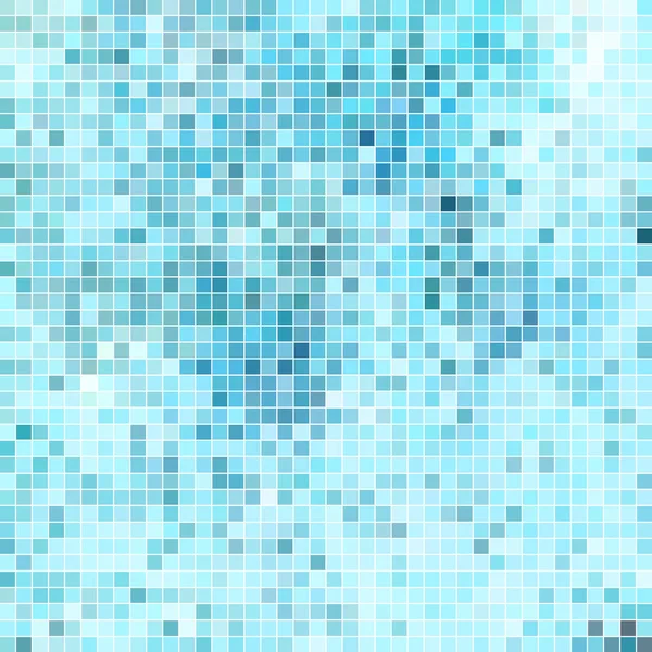 Abstrakter Vektor quadratischer Pixelmosaik Hintergrund — Stockvektor