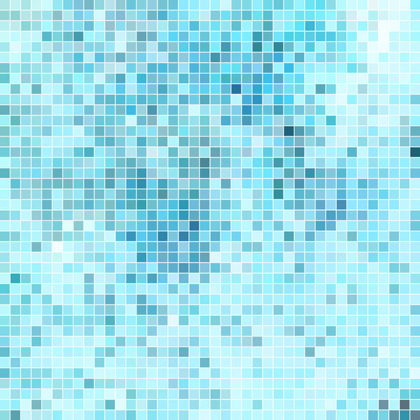 abstract vector square pixel mosaic background