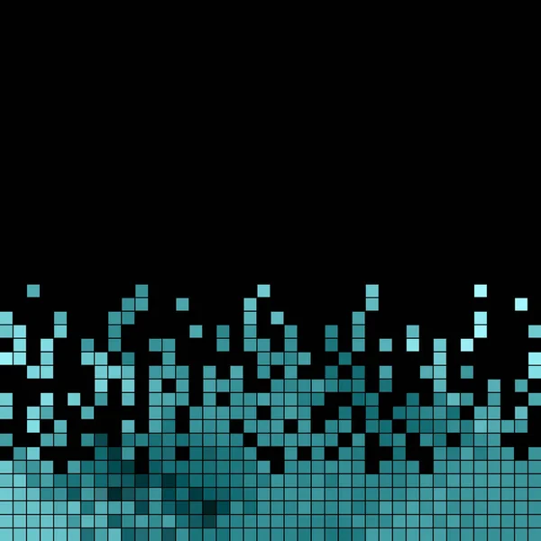 Vector abstracto pixel cuadrado mosaico fondo — Archivo Imágenes Vectoriales