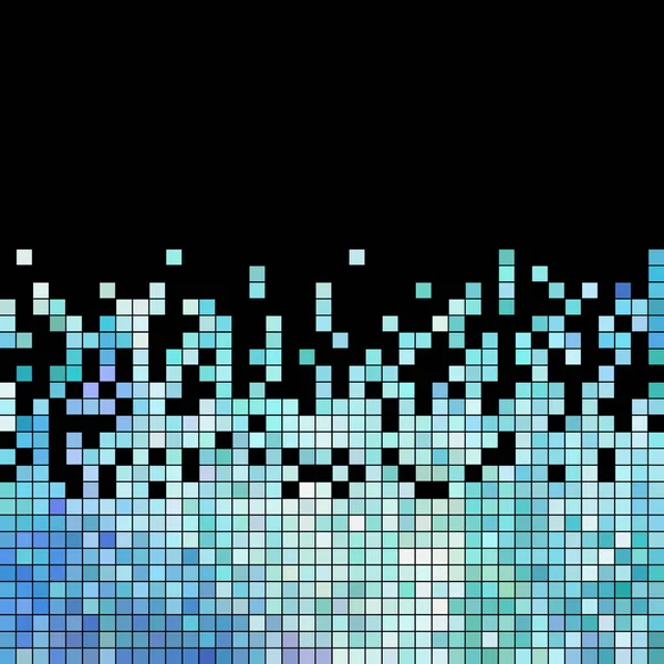 Abstrato vetor quadrado pixel mosaico fundo — Vetor de Stock