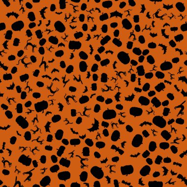 Cadılar Bayramı Dikişsiz desen vektör