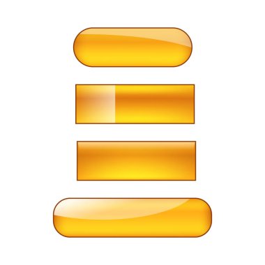 vektör web düğme kümesi