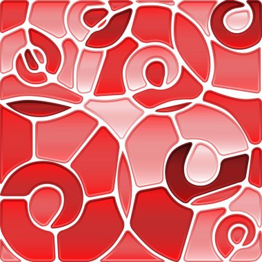 soyut vektör boyalı cam mozaik arkaplan