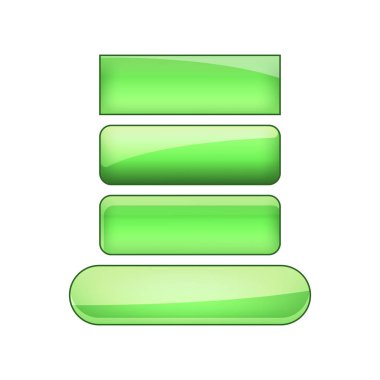 vektör web düğme kümesi