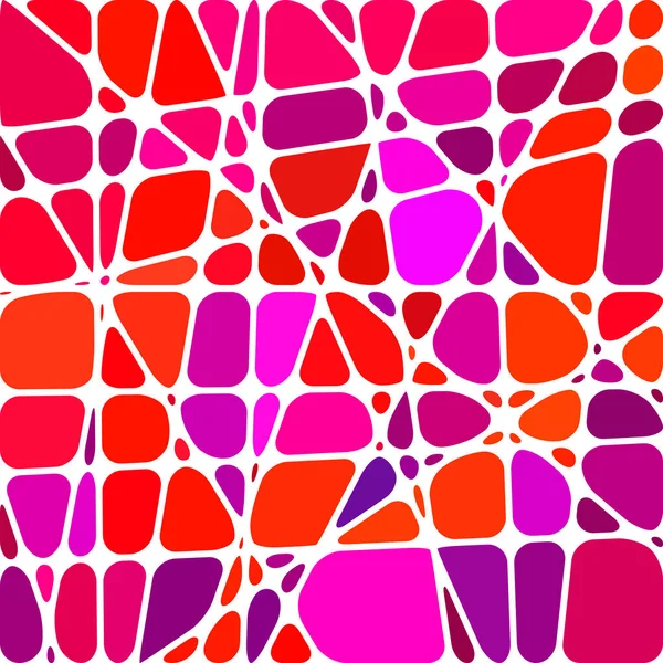 Abstracte vector glas-in-lood mozaïek achtergrond — Stockvector