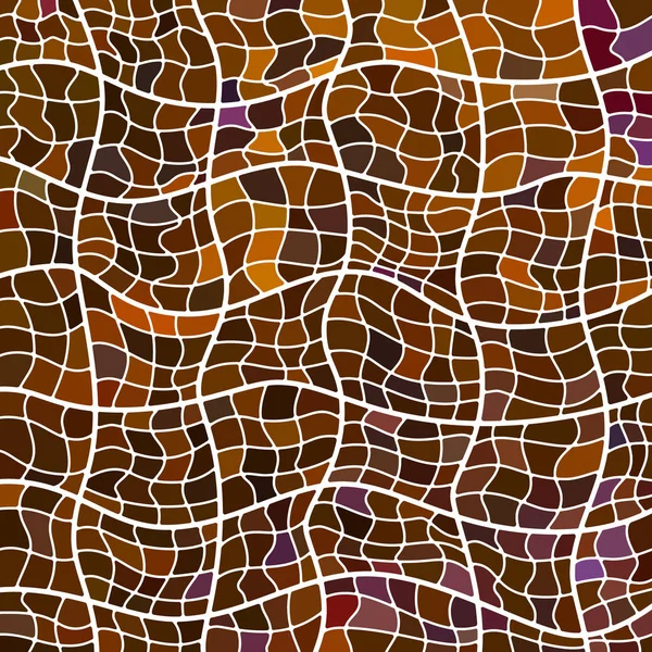 Vetor abstrato fundo mosaico de vidro manchado — Vetor de Stock