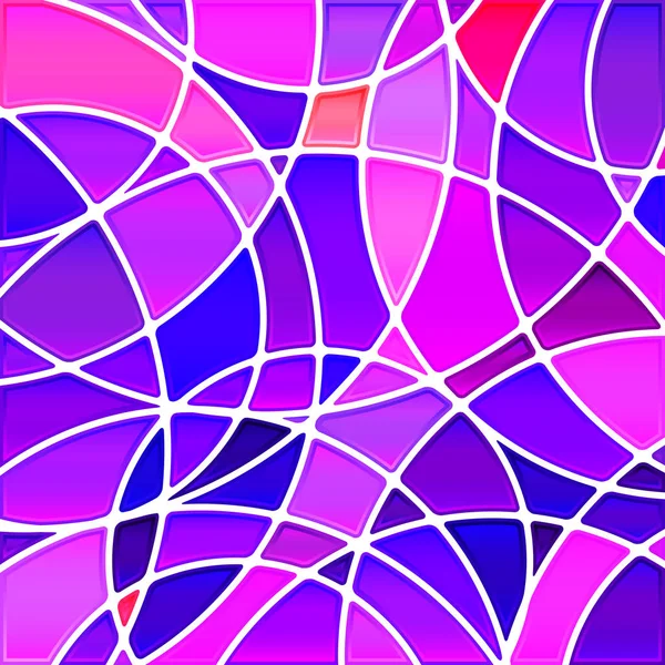 Vector abstracto manchado de vidrio mosaico de fondo — Archivo Imágenes Vectoriales