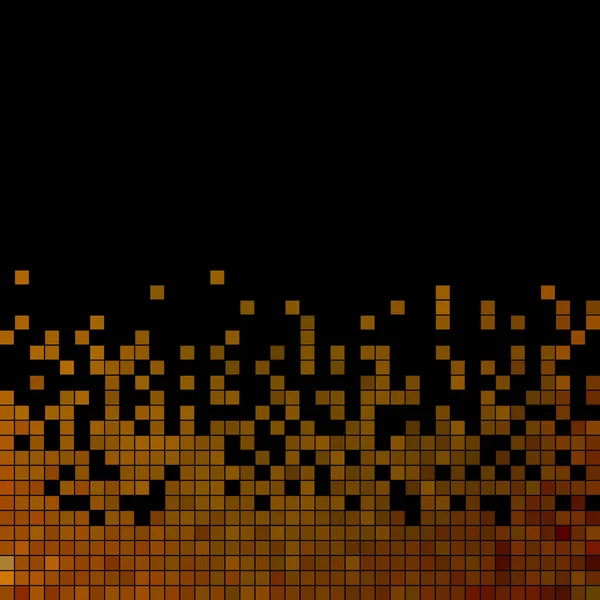 Abstrait vecteur carré pixel mosaïque fond — Image vectorielle