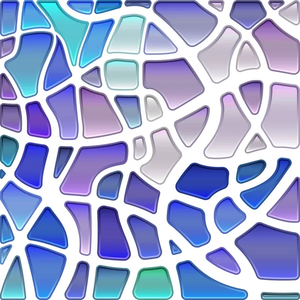 Vetor abstrato fundo mosaico de vidro manchado —  Vetores de Stock