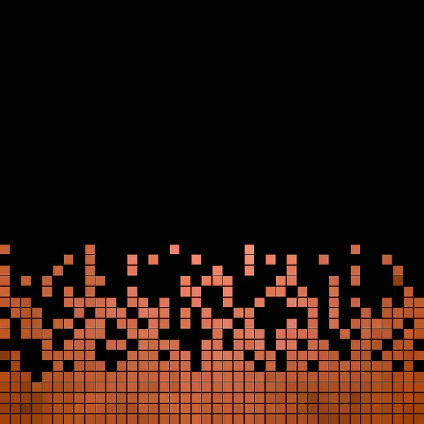 Abstrato vetor quadrado pixel mosaico fundo — Vetor de Stock