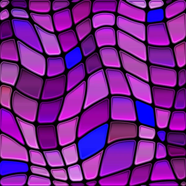 Vector abstracto manchado de vidrio mosaico de fondo — Archivo Imágenes Vectoriales