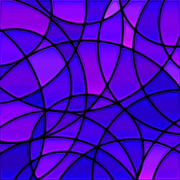 Abstracte vector glas-in-lood mozaïek achtergrond — Stockvector