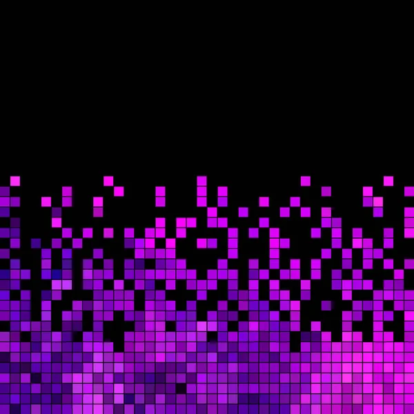 Vector abstracto pixel cuadrado mosaico fondo — Vector de stock