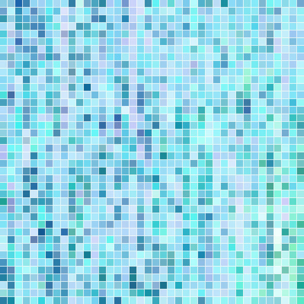 abstract vector square pixel mosaic background