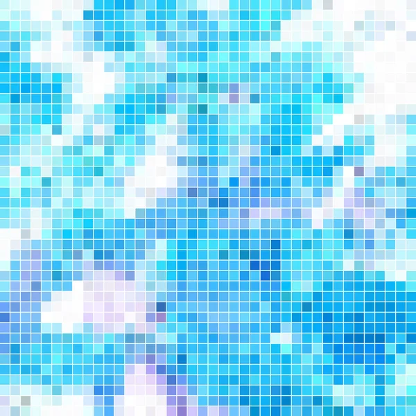 Vector abstracto pixel cuadrado mosaico fondo — Vector de stock