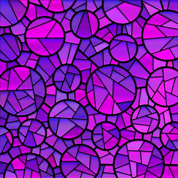 Vetor abstrato fundo mosaico de vidro manchado — Vetor de Stock