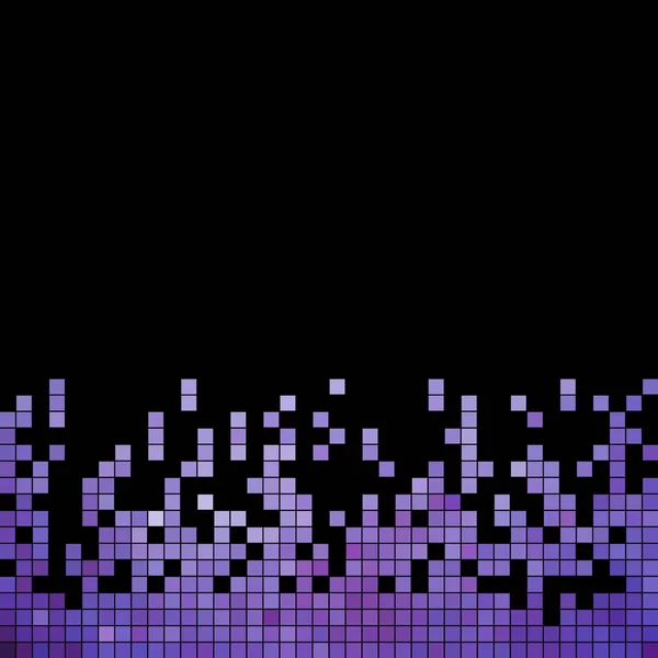 Vector abstracto pixel cuadrado mosaico fondo — Vector de stock