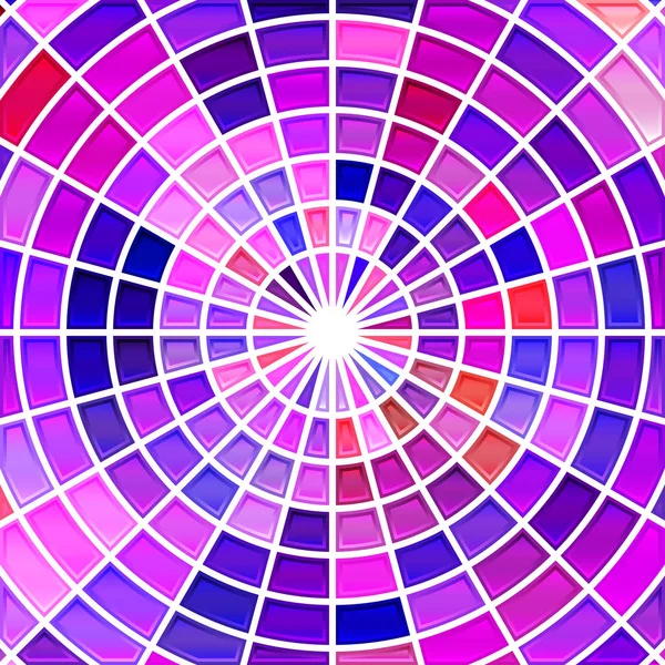 Vector abstracto manchado de vidrio mosaico de fondo — Archivo Imágenes Vectoriales