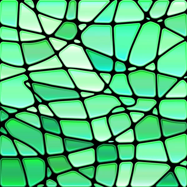 Abstrakt vektor farvet glas mosaik baggrund – Stock-vektor