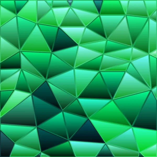 Abstrait vecteur teinté-verre triangle mosaïque fond — Image vectorielle