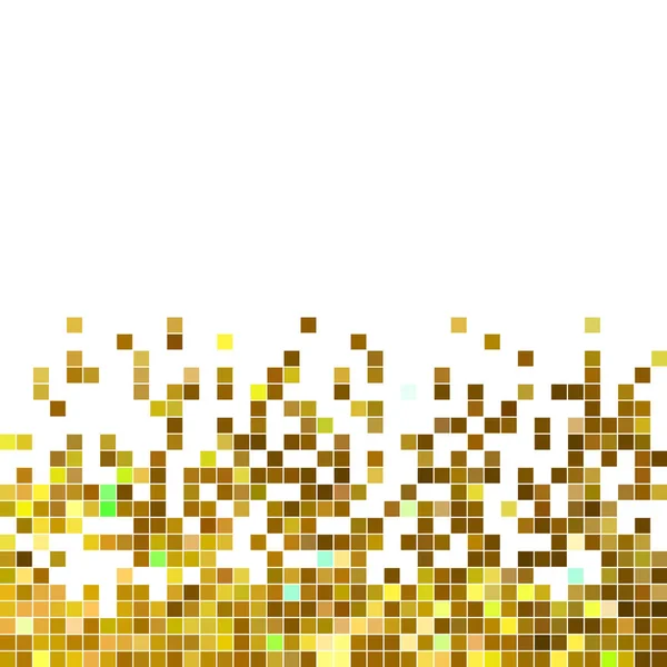 Abstrato vetor quadrado pixel mosaico fundo — Vetor de Stock