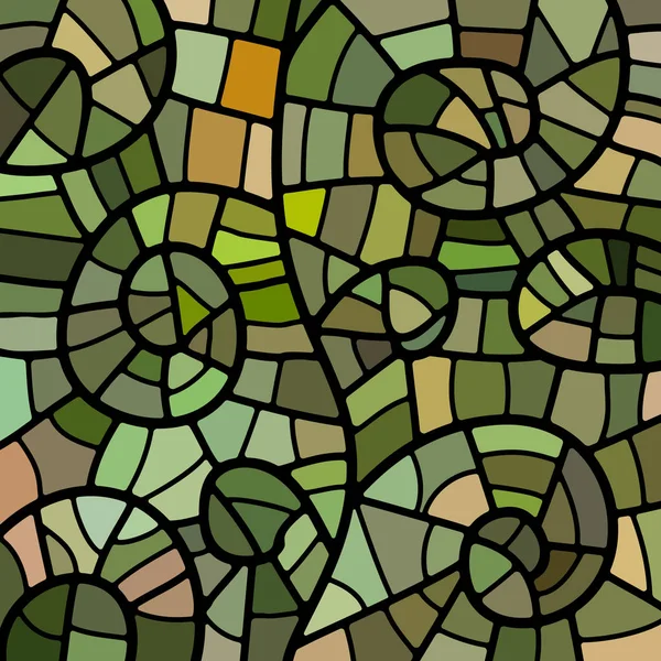 Abstrait vecteur teinté-verre mosaïque fond — Image vectorielle