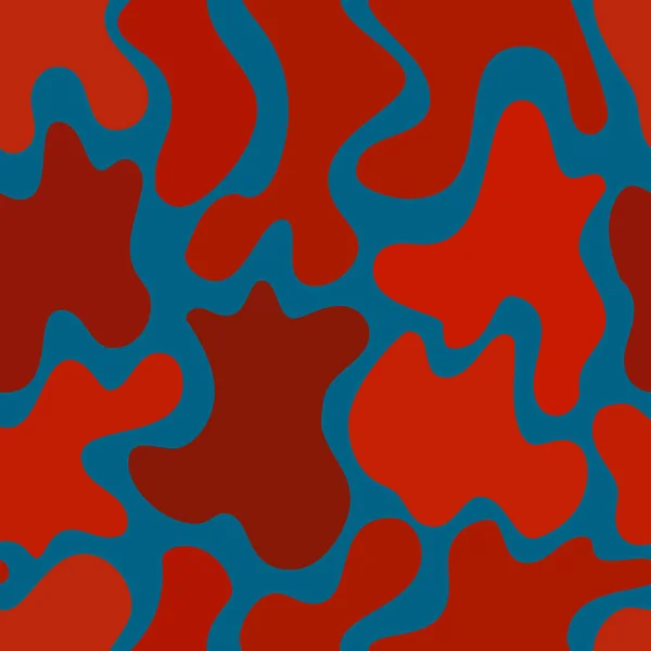 Абстрактный векторный хаотичный бесшовный рисунок — стоковый вектор