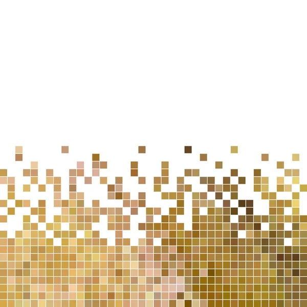 Abstrakt kvadratisk pikselmosaikk – stockvektor