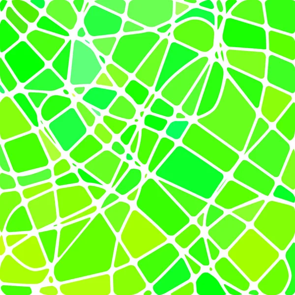 Abstracte vector glas-in-lood mozaïek achtergrond — Stockvector