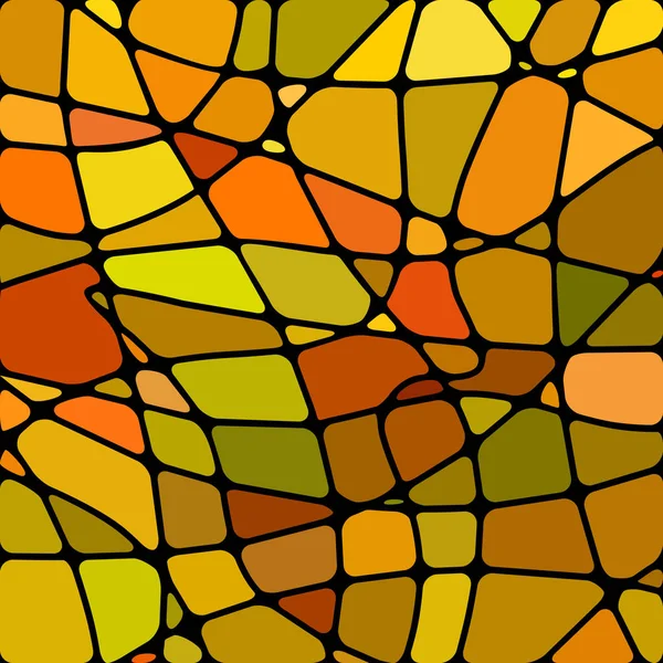 Vector abstracto manchado de vidrio mosaico de fondo — Vector de stock