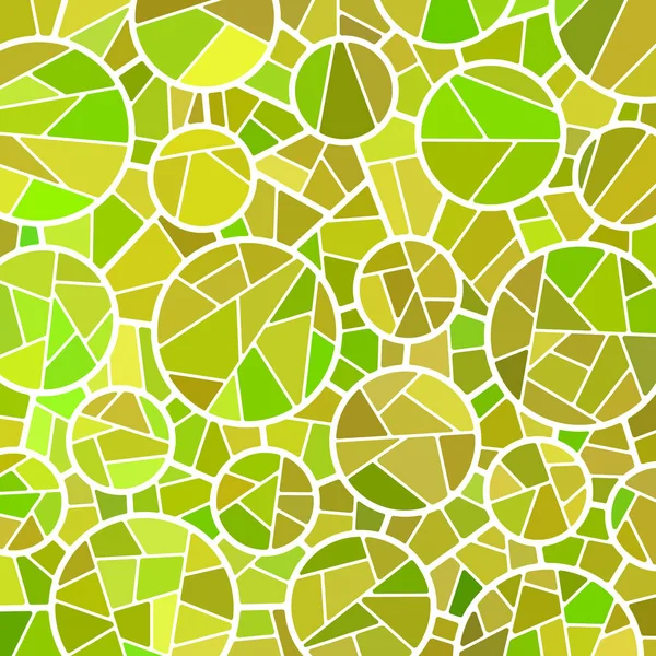 Vector abstracto manchado de vidrio mosaico de fondo — Vector de stock