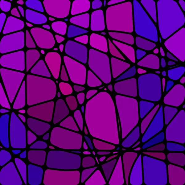 Vector abstracto manchado de vidrio mosaico de fondo — Archivo Imágenes Vectoriales