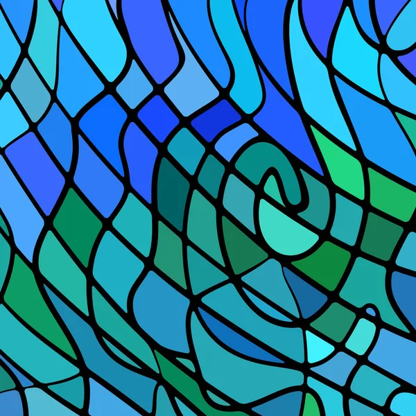 Soyut vektör boyalı cam mozaik arkaplan — Stok Vektör
