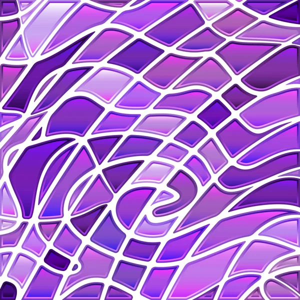 Vector abstracto manchado de vidrio mosaico de fondo — Vector de stock