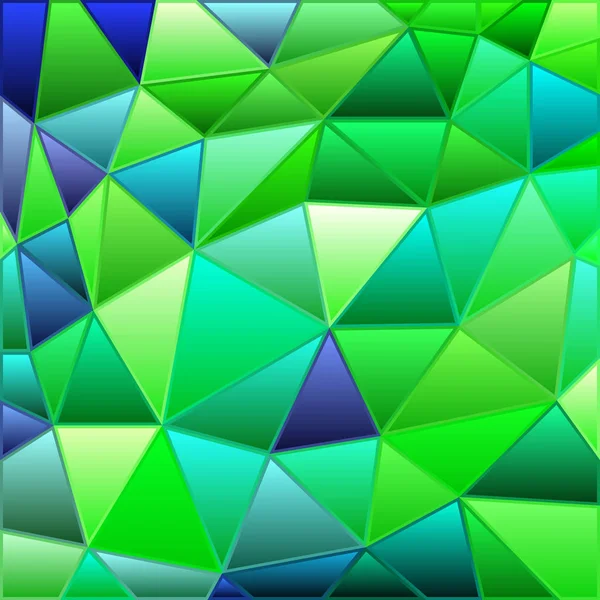 Vector abstracto vidrieras triángulo mosaico fondo — Archivo Imágenes Vectoriales