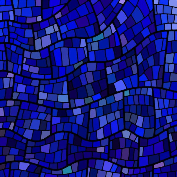 Vetor abstrato fundo mosaico de vidro manchado — Vetor de Stock