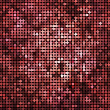 soyut vektör yuvarlak nokta arka plan renkli