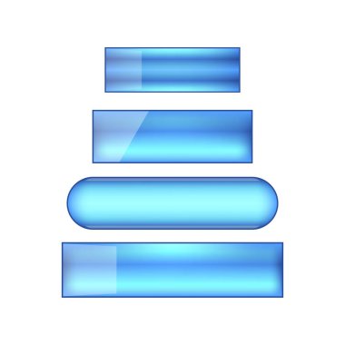 vektör web düğme kümesi