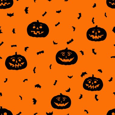 Cadılar Bayramı Dikişsiz desen vektör