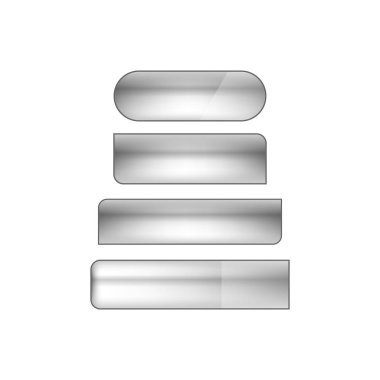 vektör web düğme kümesi