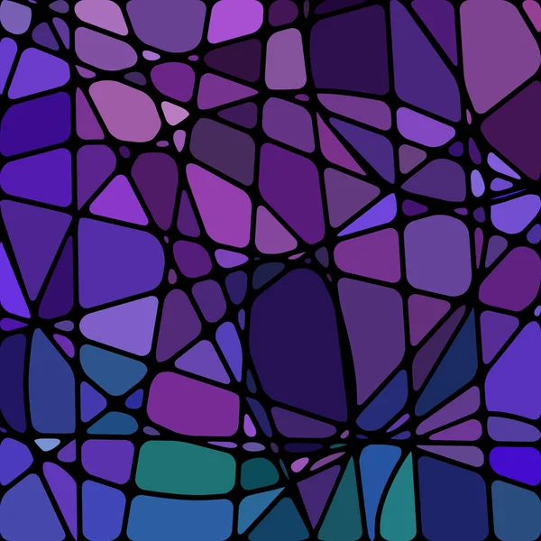 Vector abstracto manchado de vidrio mosaico de fondo — Archivo Imágenes Vectoriales