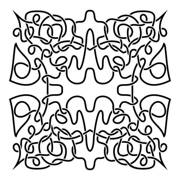Традиційний векторний кельтський орнамент — стоковий вектор